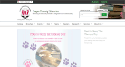 Desktop Screenshot of logancountylibraries.org